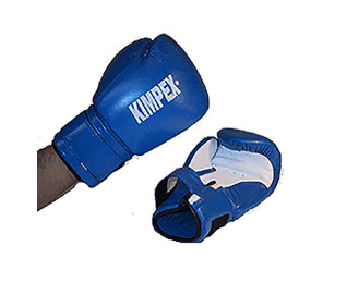 KIMPEX BOXING GLOVES BLUE 1